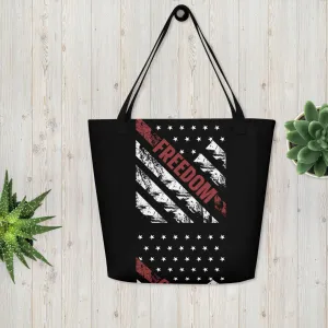 Tote Bag, All-Over Print Large, Shopping Bag, Pocketbook, Patriotic bag