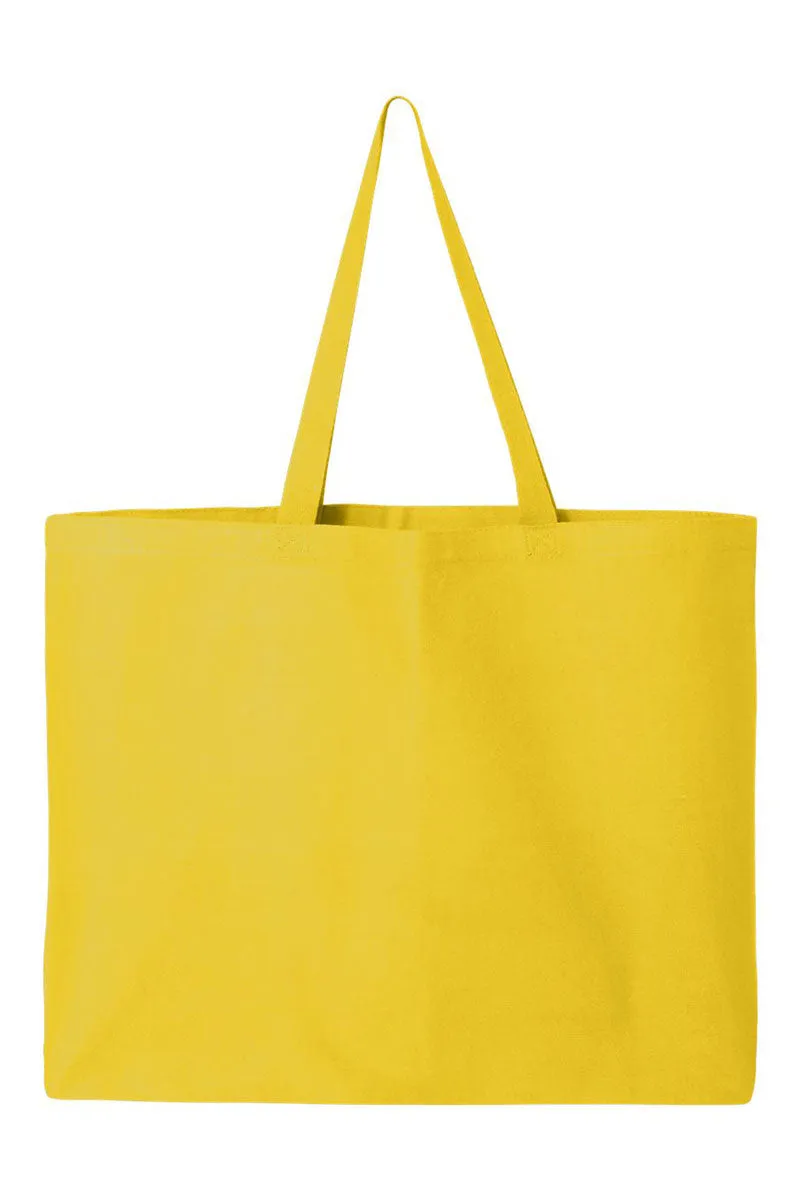 Tropical Tipsy Tones Canvas Jumbo Tote