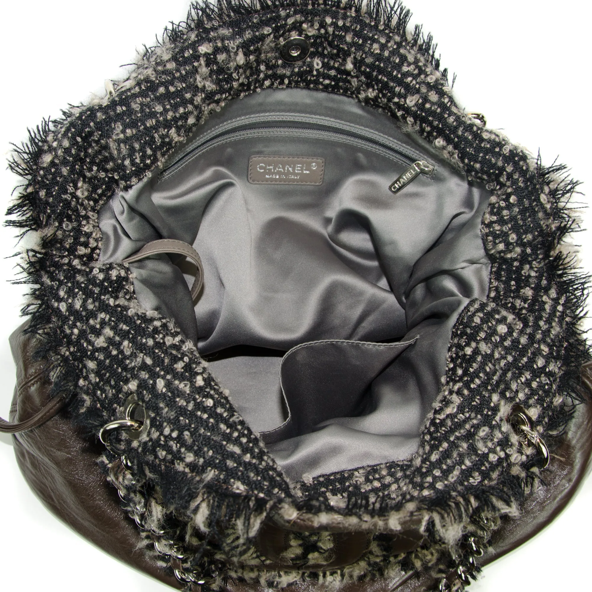 Tweed Funny Bon Bon Tote