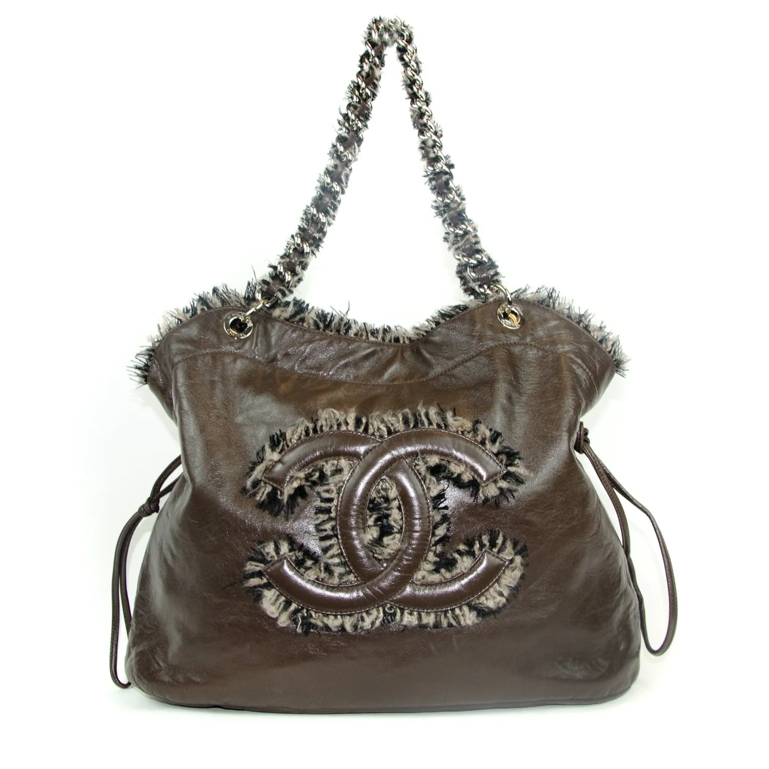 Tweed Funny Bon Bon Tote