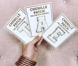Varsity Chenille Letter Patch