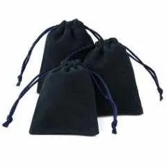 Velvet Drawstring Pouches - Small