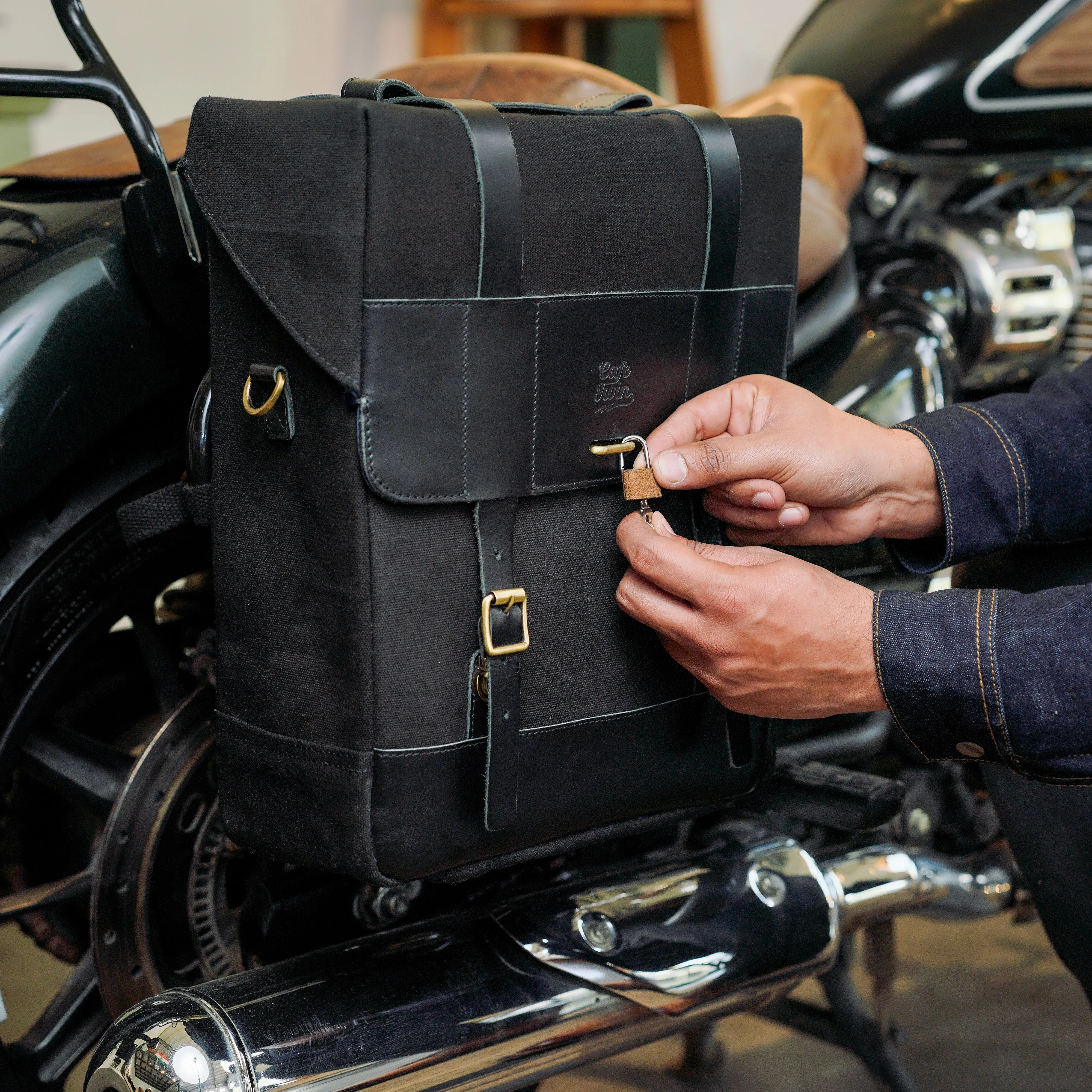 ventura saddlebag black
