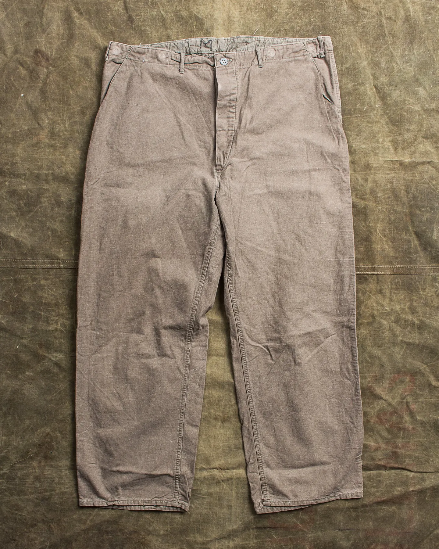 Vintage 1940s Swedish Army Pants "Grötbyxor" No. 8