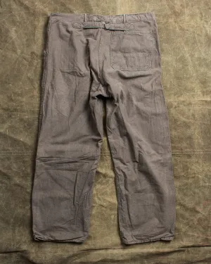 Vintage 1950s Swedish Army Pants "Grötbyxor" No. 13