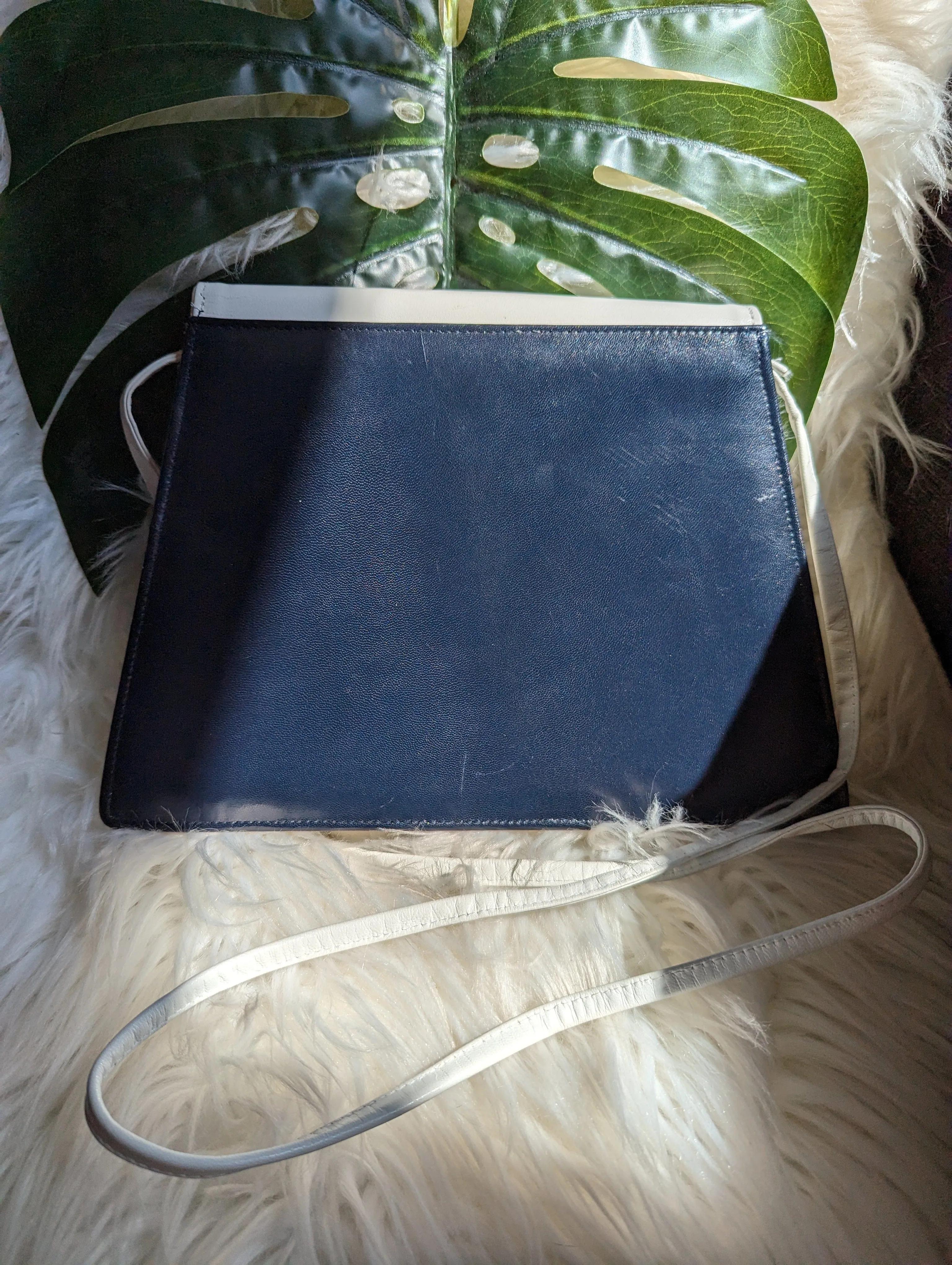 Vintage - 1970s Snakeskin Leather Purse