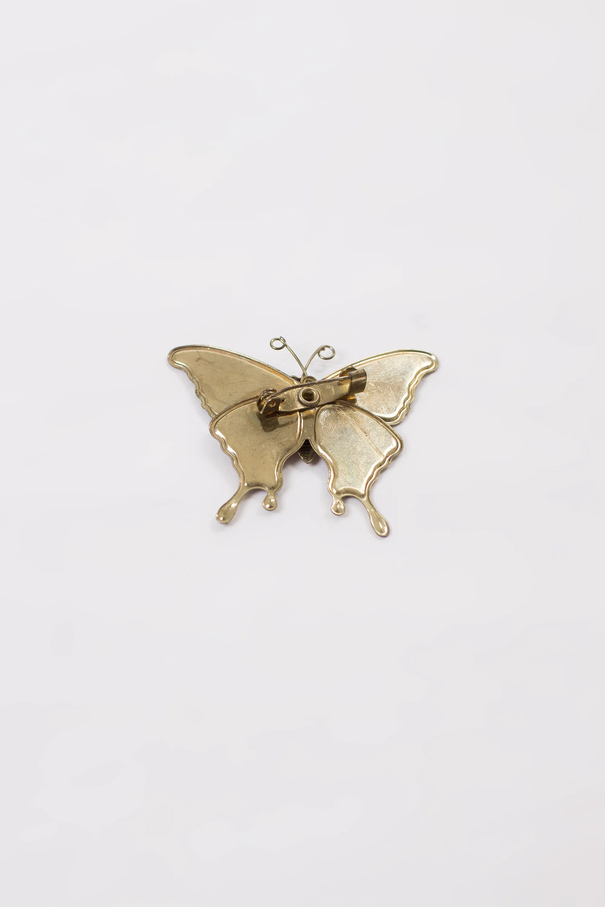 Vintage Butterfly Enamel Pin