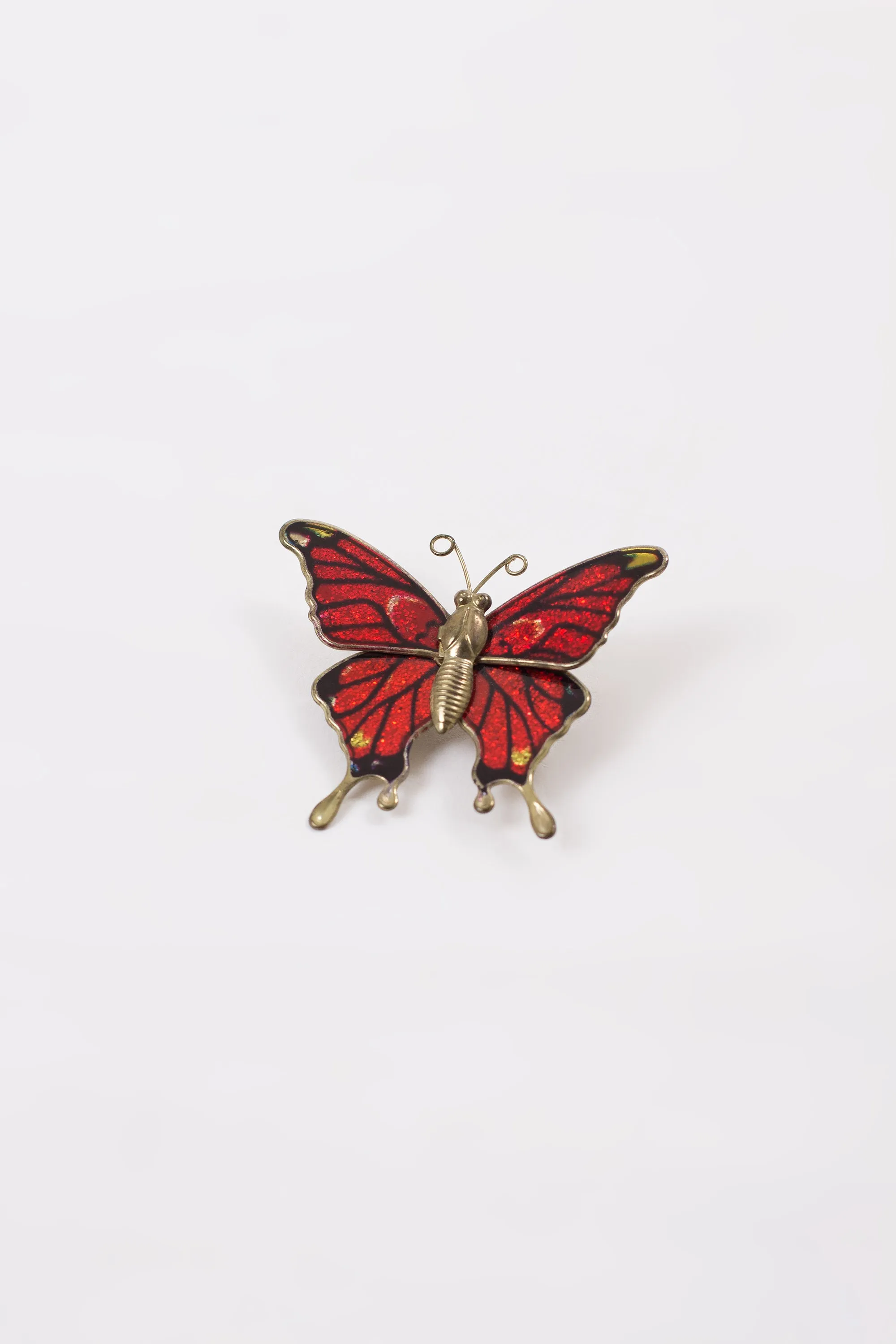 Vintage Butterfly Enamel Pin