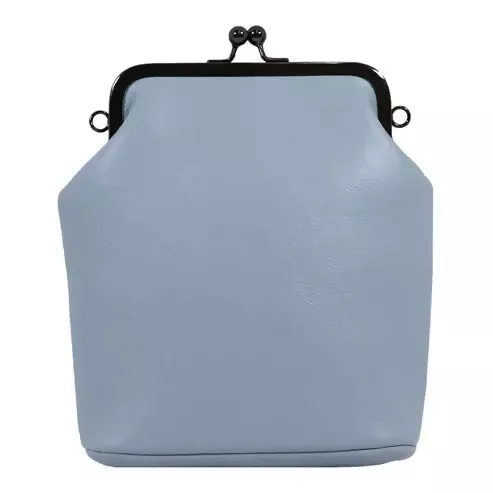 Vintage Elephant Embroidered Sling Bag (Blue)