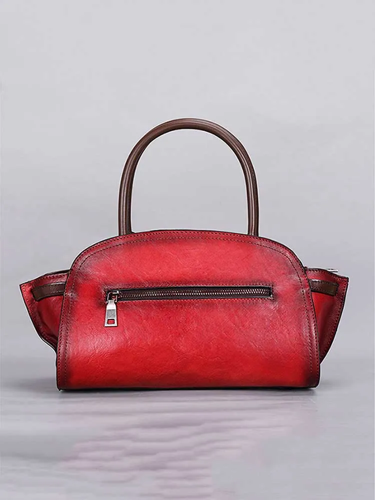 Vintage Handmade Embossed Durable Handbag