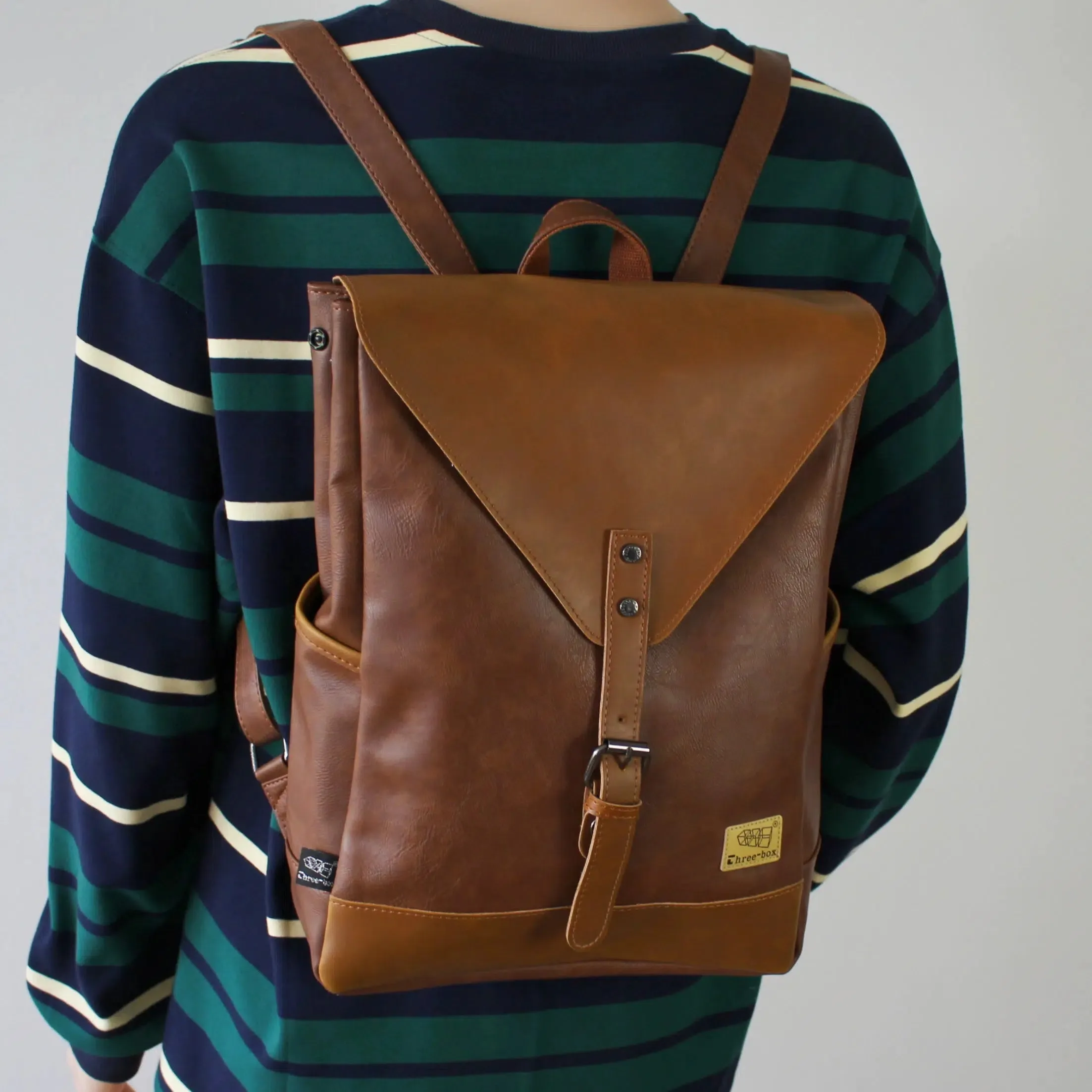 Vintage Leather Backpack