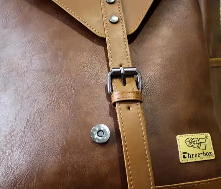 Vintage Leather Backpack