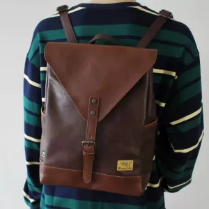 Vintage Leather Backpack