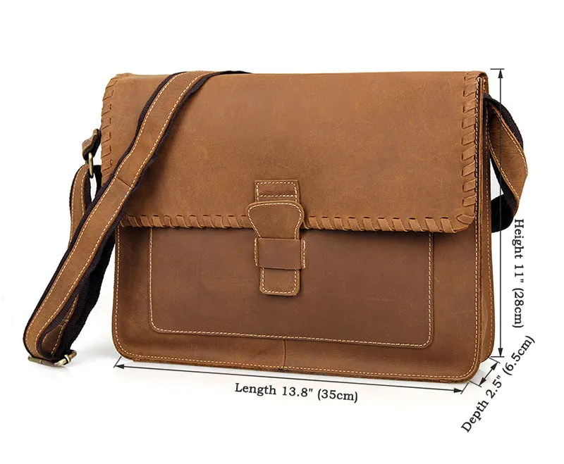 Vintage Leather Messenger Bag Messenger Bag Fossil For Men Best Messenger Bags