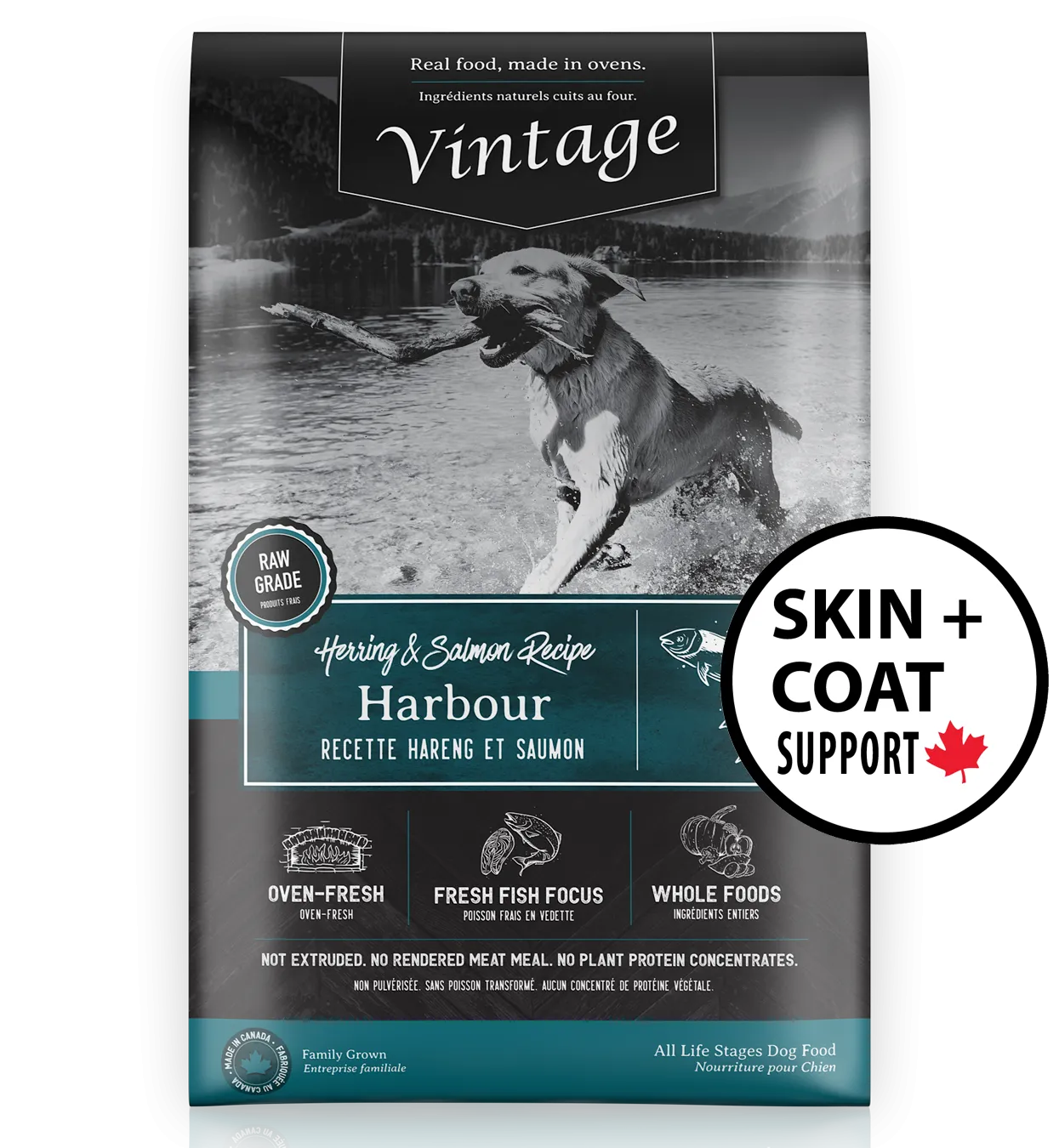 Vintage Oven Fresh Harbour Salmon & Herring Skin & Coat Support Dog Food