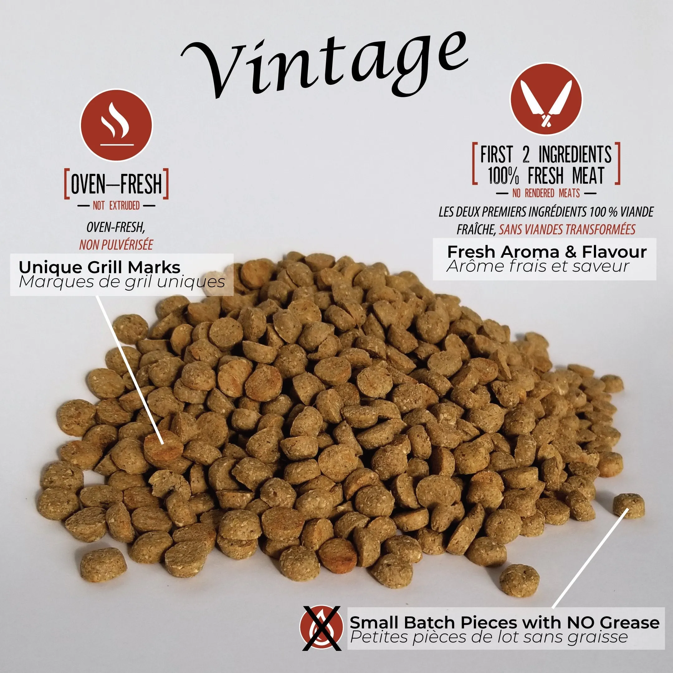 Vintage Oven Fresh Range Chicken & Turkey Senior Dog Food