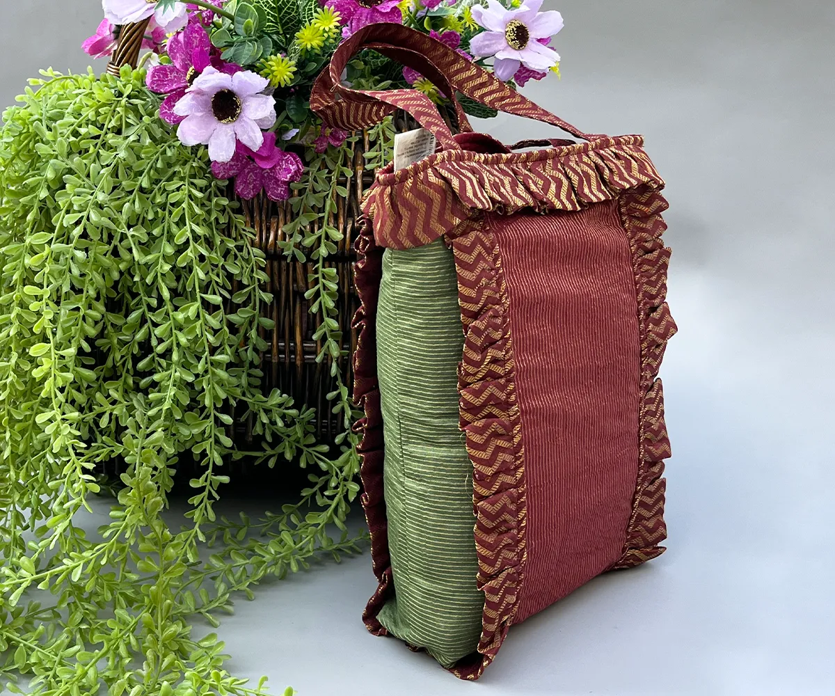 Vintage Zari Tote Bag
