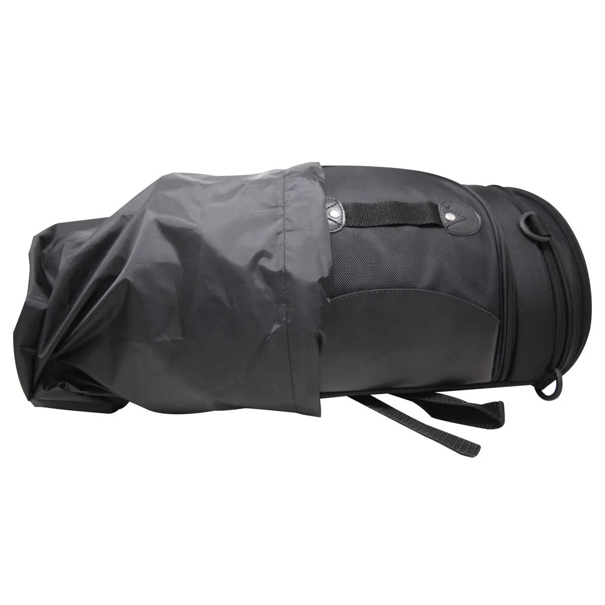 VS382 Expandable Trunk Bag W/Faux Leather Trim 10x10x16