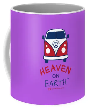 Vw Happy Camper Heaven On Earth - Mug