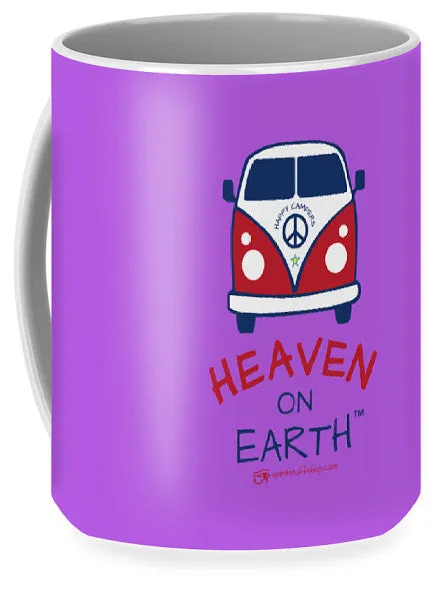 Vw Happy Camper Heaven On Earth - Mug