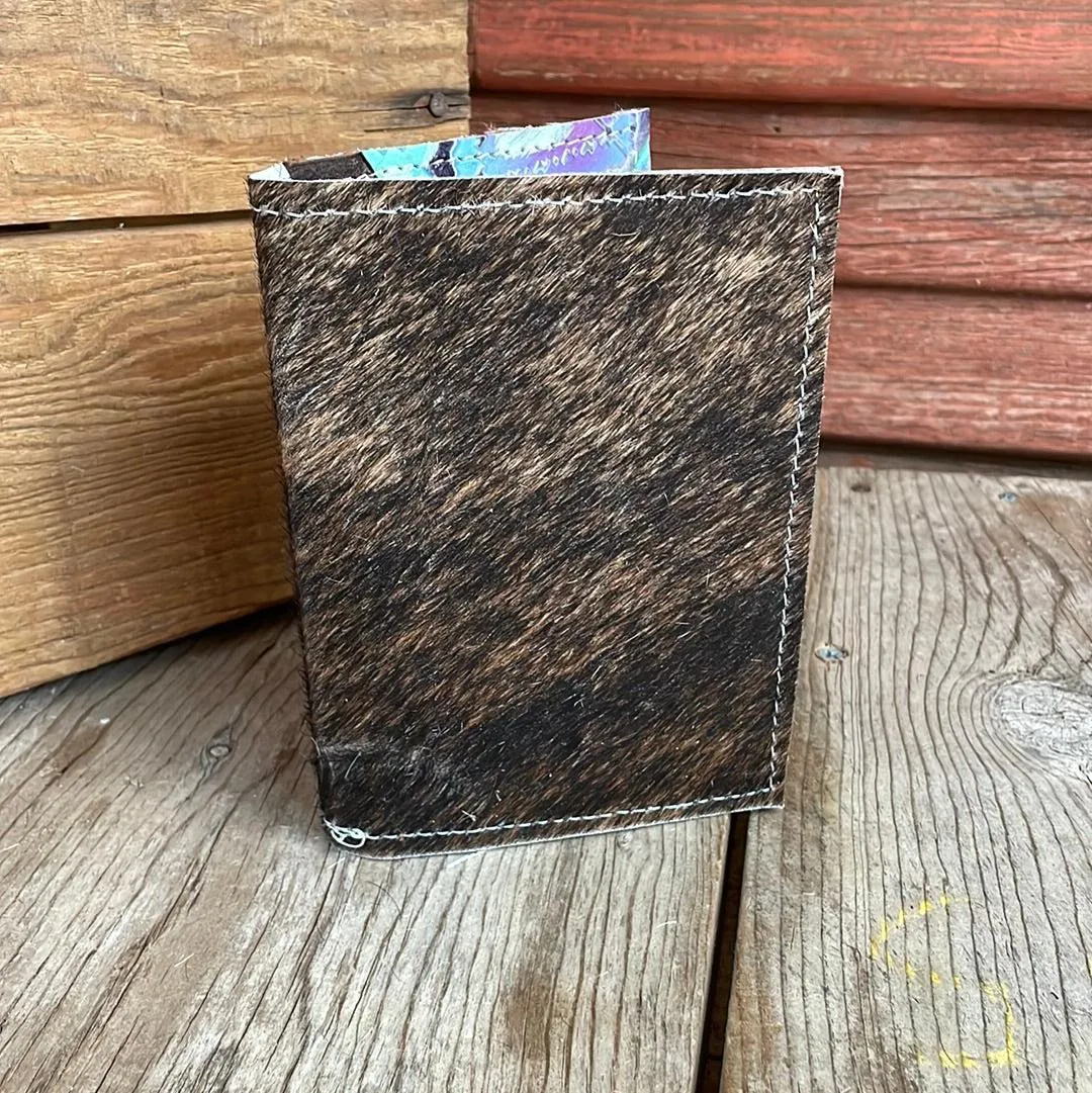 Waylon Wallet - Brindle w/ 90's Party