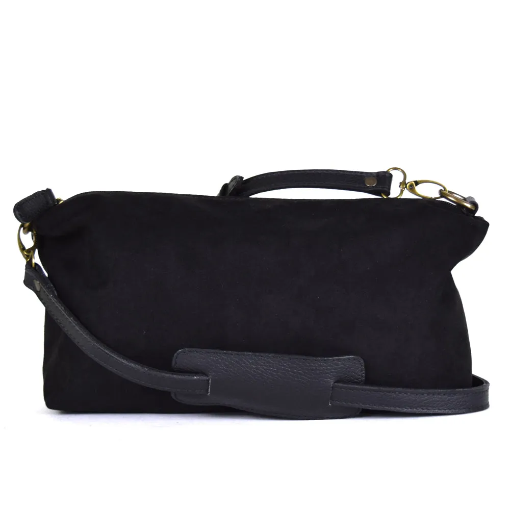 Western Bag in Black Leather - Final Sale: No Returns or Exchanges