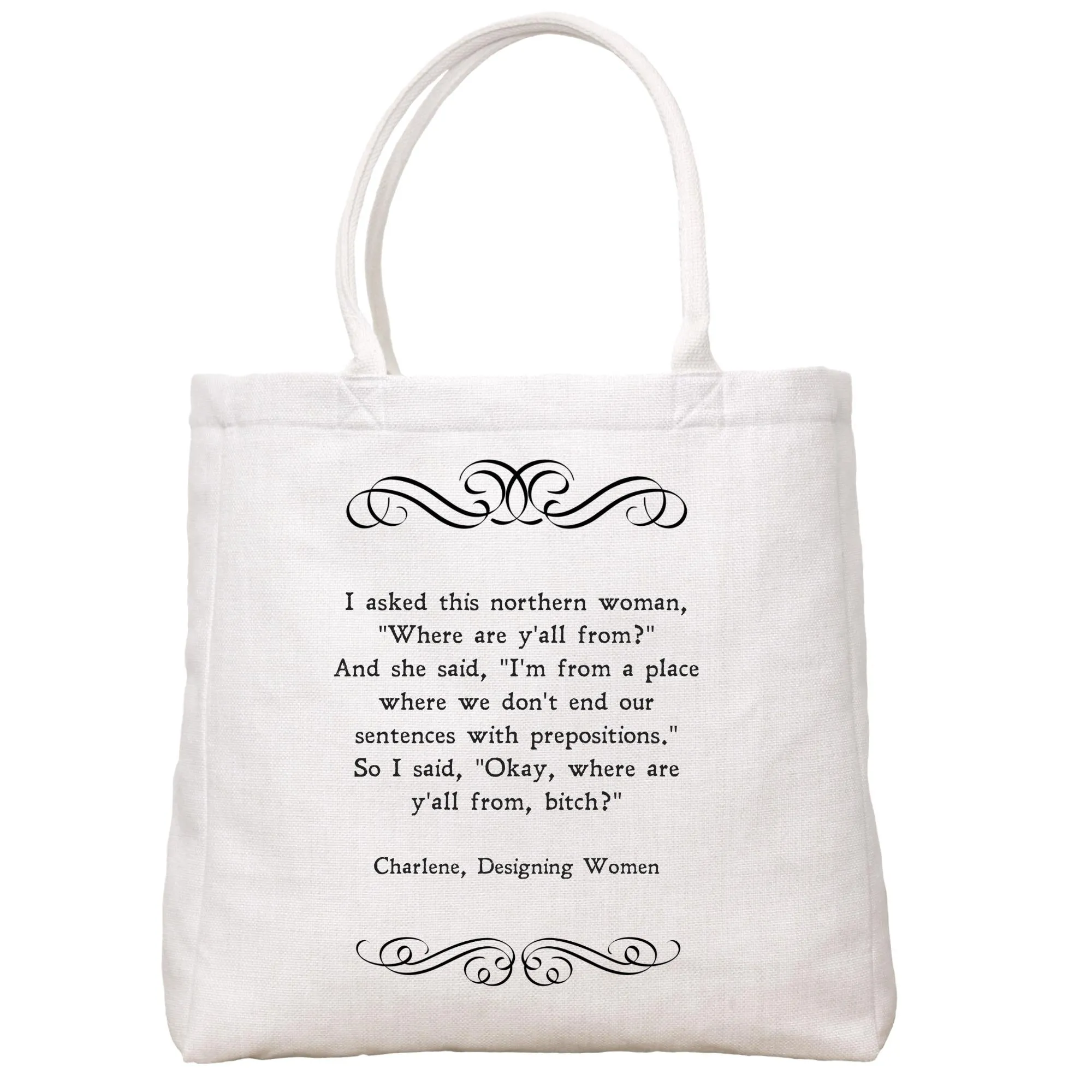 Where Are Y'all From Tote Bag