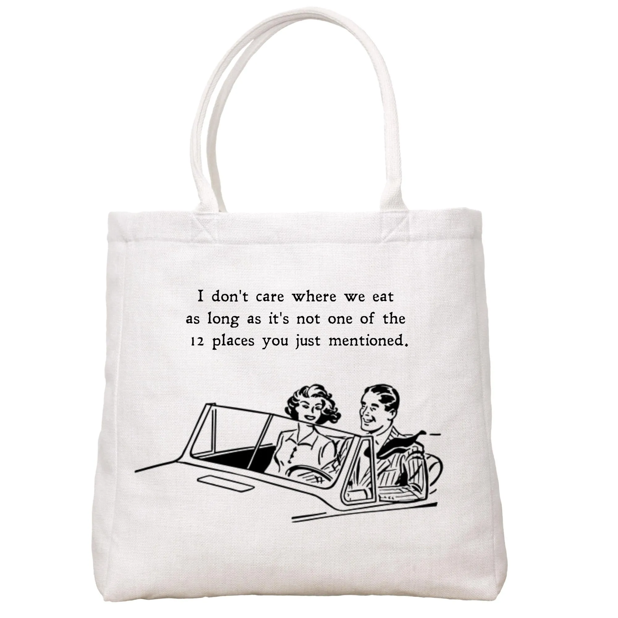 Where We Eat Tote Bag