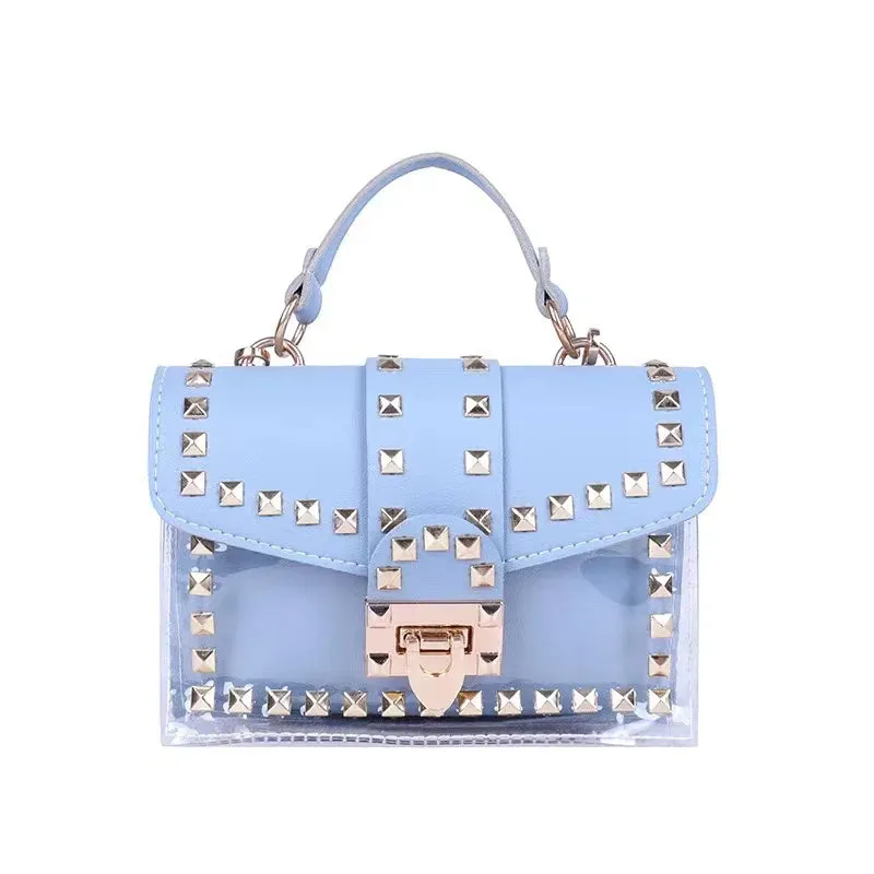 Women Studded Graffiti Crossbody Bags Fashion Shoulder Bag For Ladies High Quality
