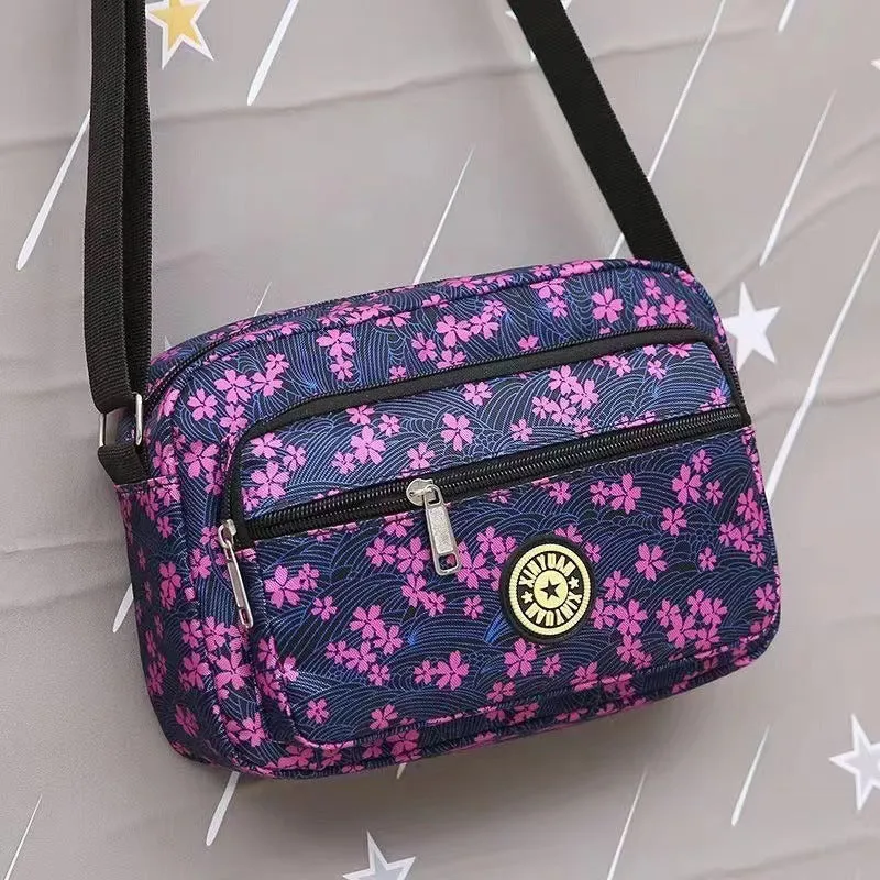 Women's Floral Cloth Stall Night Market Large Crossbody Bags