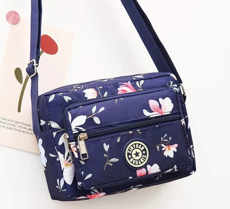 Women's Floral Cloth Stall Night Market Large Crossbody Bags