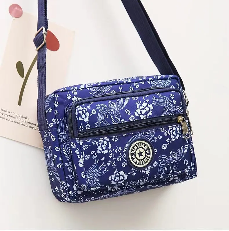 Women's Floral Cloth Stall Night Market Large Crossbody Bags