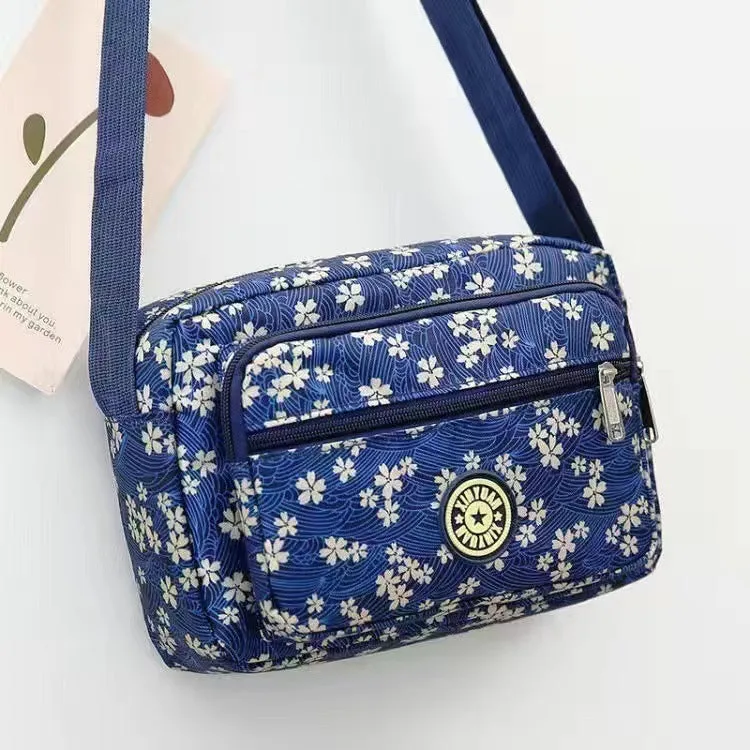 Women's Floral Cloth Stall Night Market Large Crossbody Bags