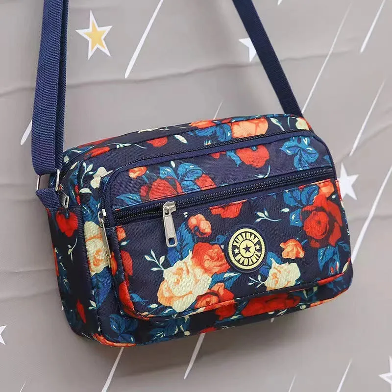 Women's Floral Cloth Stall Night Market Large Crossbody Bags