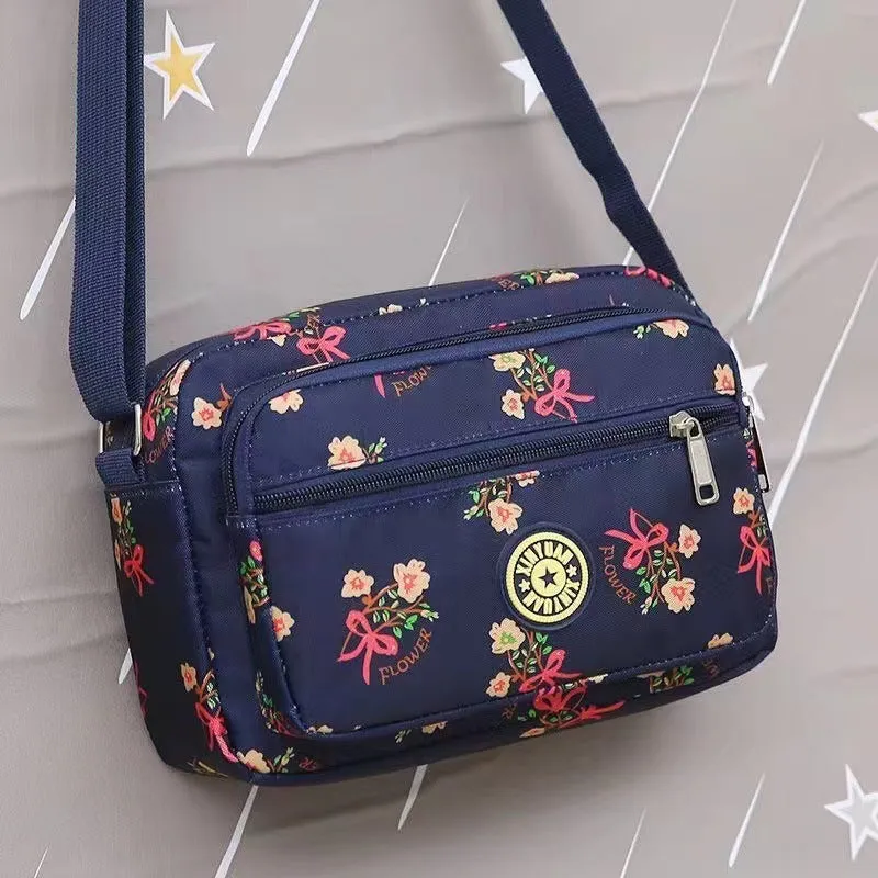 Women's Floral Cloth Stall Night Market Large Crossbody Bags
