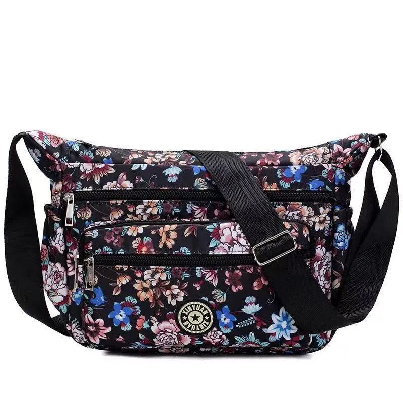 Women's Floral Cloth Stall Night Market Large Crossbody Bags