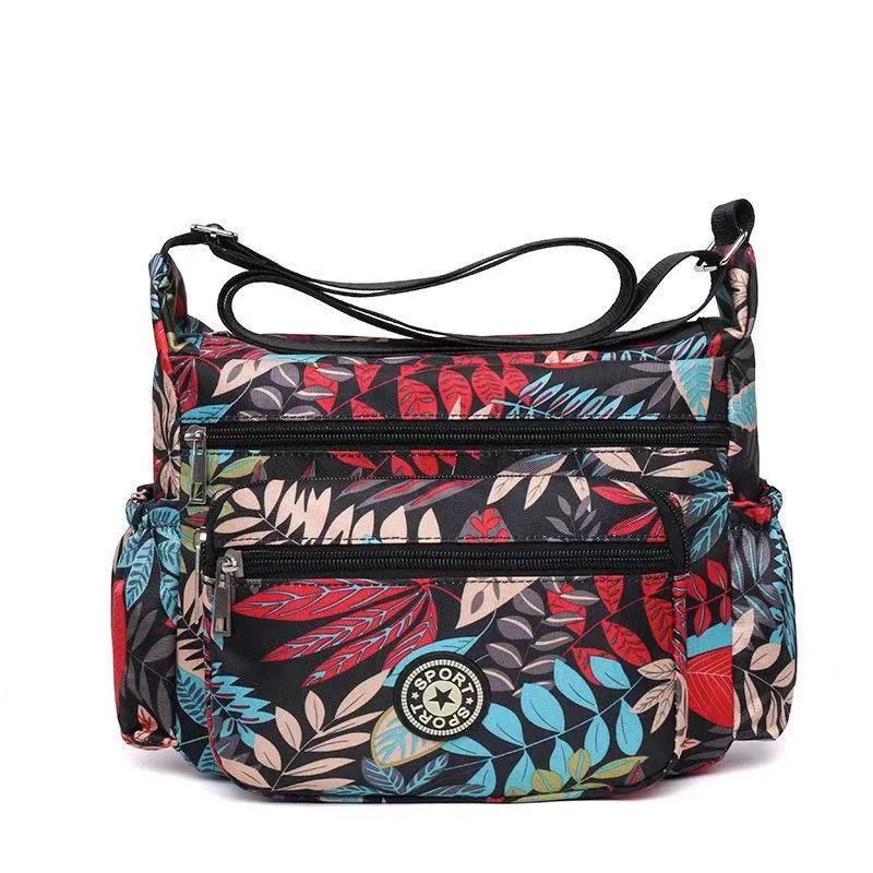 Women's Floral Cloth Stall Night Market Large Crossbody Bags