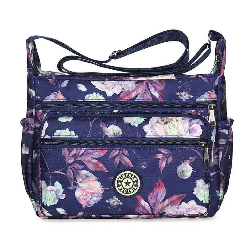 Women's Floral Cloth Stall Night Market Large Crossbody Bags