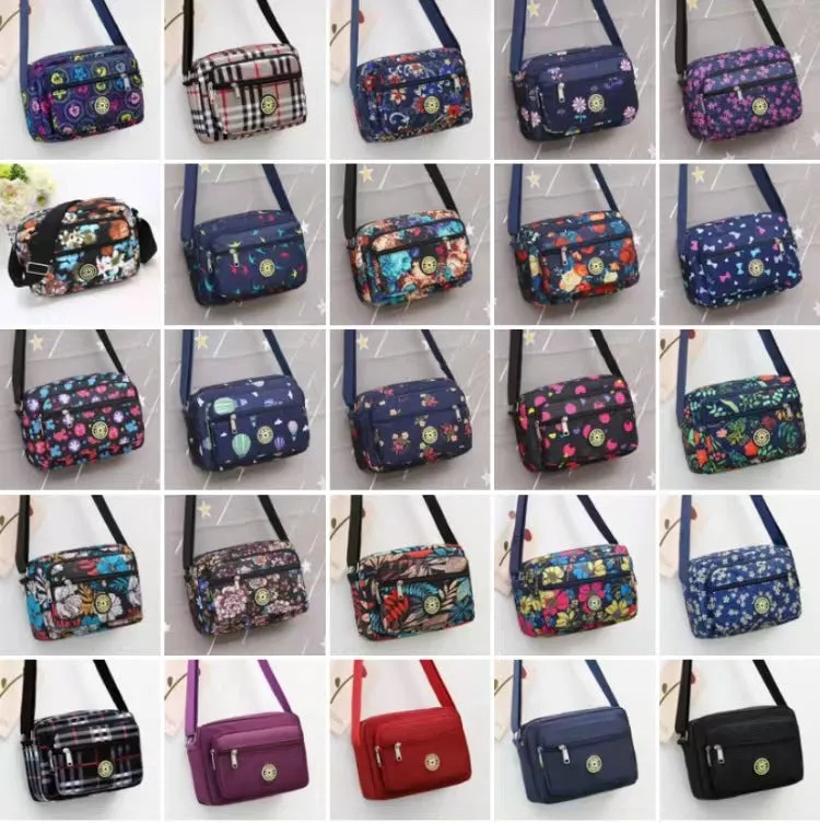 Women's Floral Cloth Stall Night Market Large Crossbody Bags