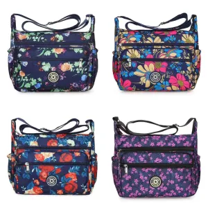 Women's Floral Cloth Stall Night Market Large Crossbody Bags