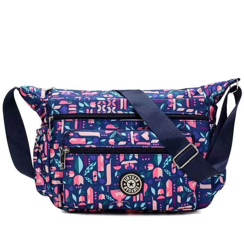 Women's Floral Cloth Stall Night Market Large Crossbody Bags