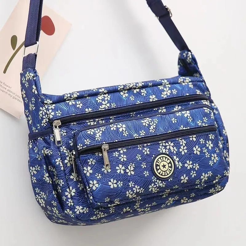 Women's Floral Cloth Stall Night Market Large Crossbody Bags