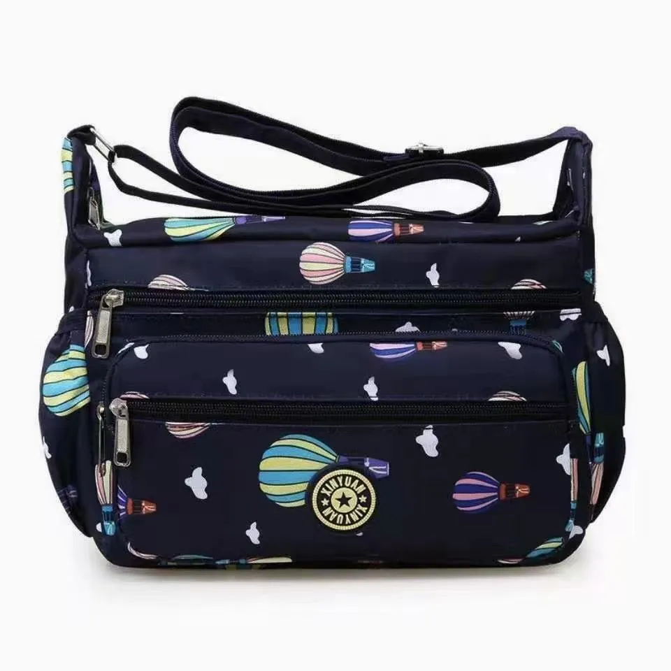Women's Floral Cloth Stall Night Market Large Crossbody Bags