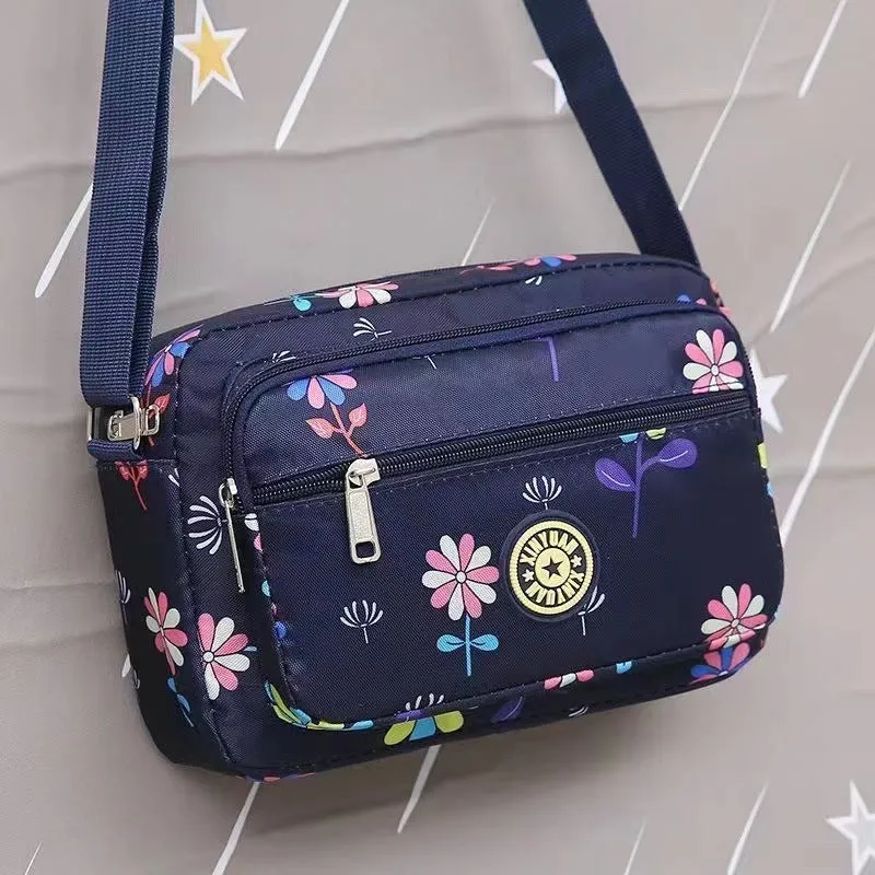 Women's Floral Cloth Stall Night Market Large Crossbody Bags