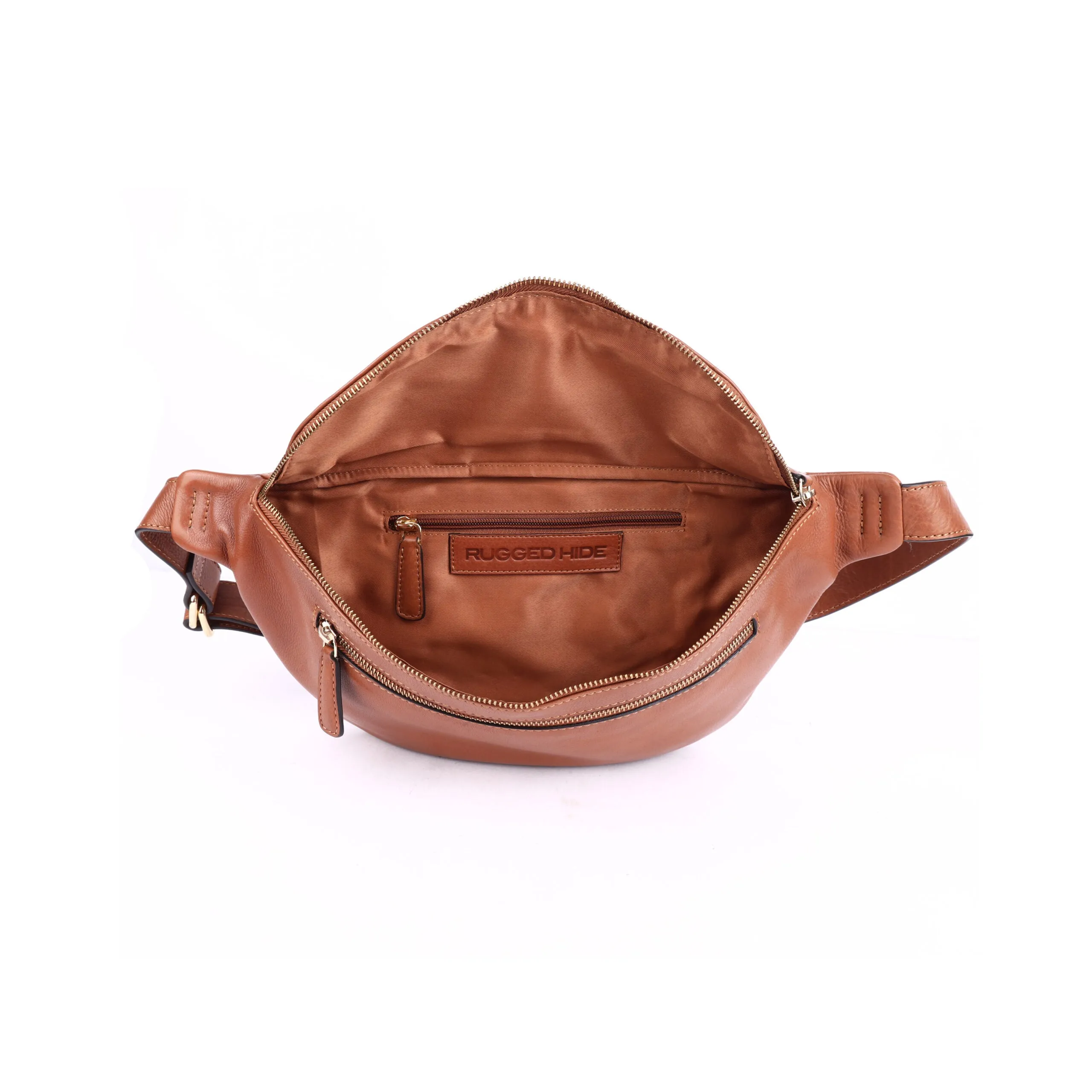 Women's Leather Crossbody Bum Bag