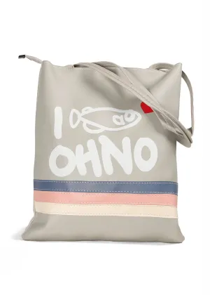 Women's Printed Leather Tote Bag
