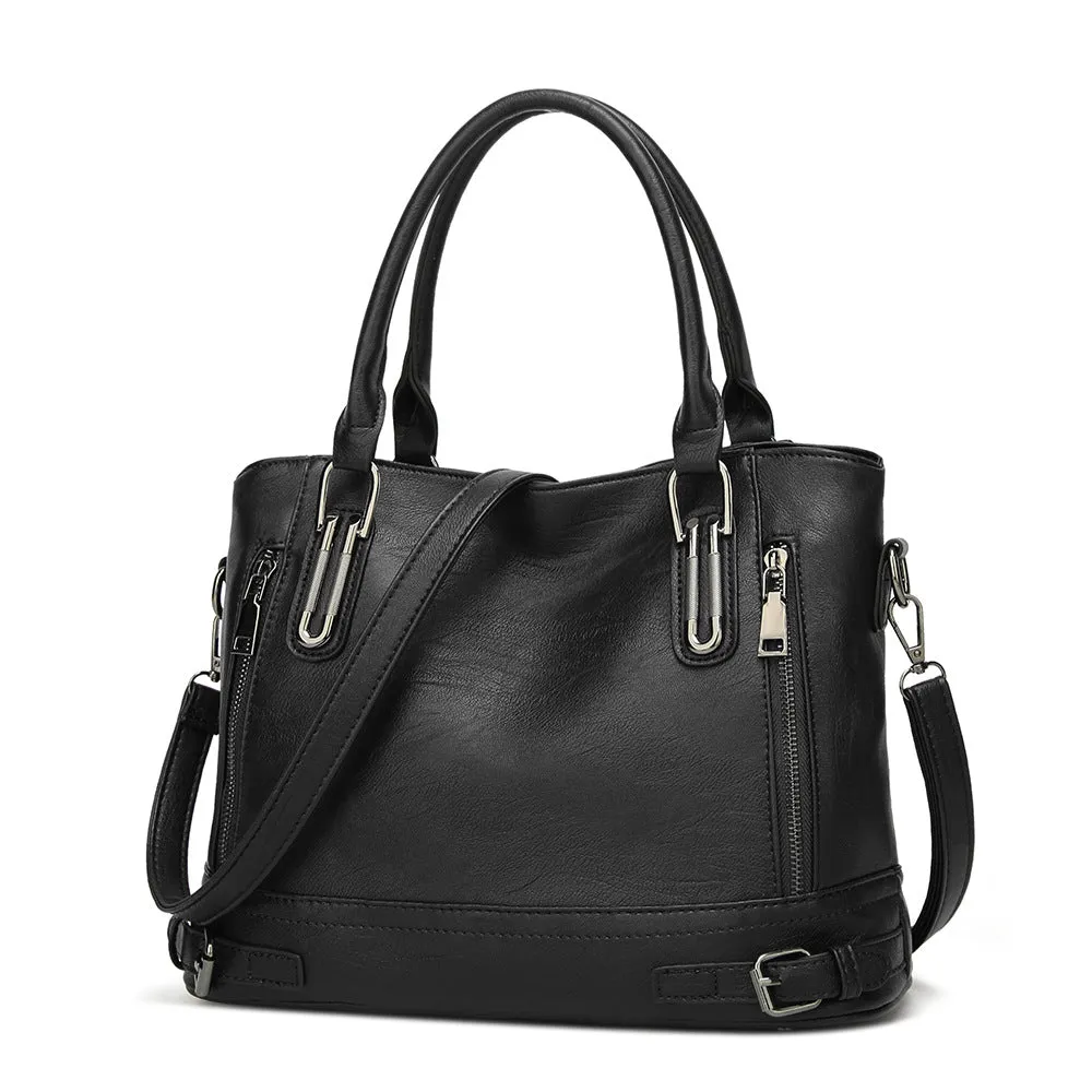 Women's Zipper Travel Bag Shoulder Messenger Bag