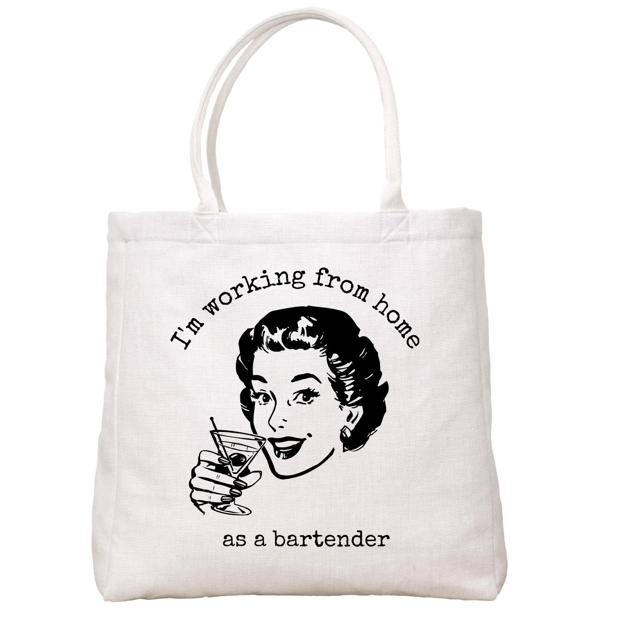 Working From Home Tote Bag