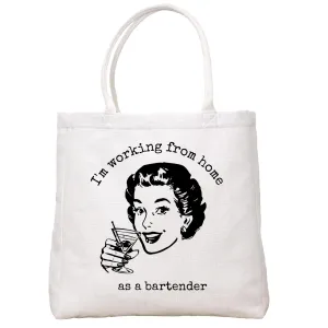 Working From Home Tote Bag