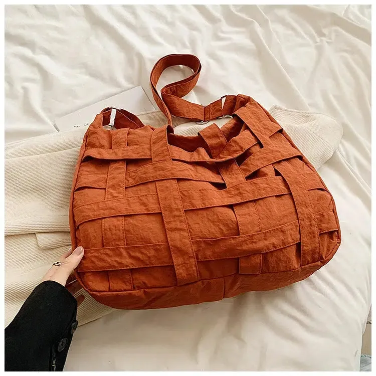 Woven Shoulder Bag